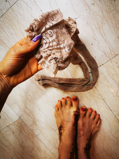 CALZE SEXY autoreggenti ODOROSE COLOR CARNE