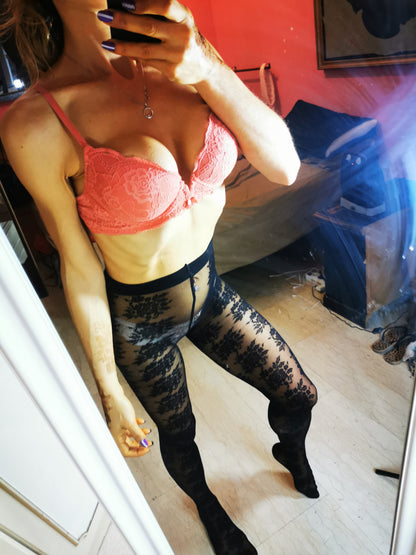 Reggiseno pizzo Red Total Passione Fetish