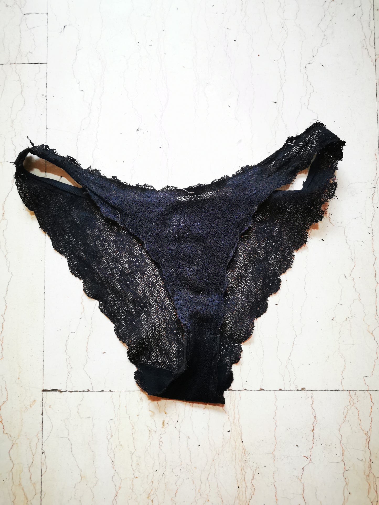 Mutandina SUPER USATA CON VENUTE Total Black Frtish