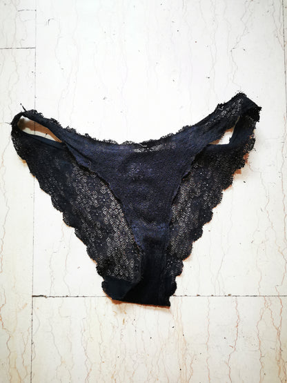 Mutandina SUPER USATA CON VENUTE Total Black Frtish