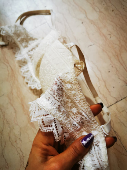 Sexy Bra usatissimo pizzo White Dream