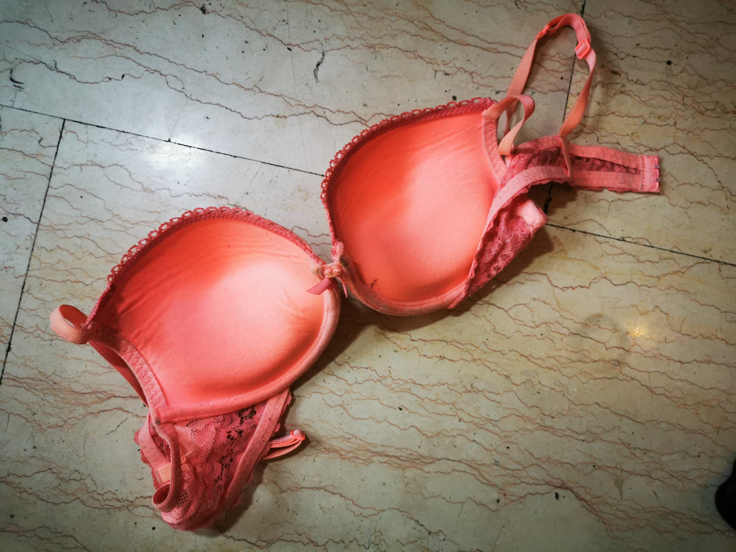 Reggiseno pizzo Pink Rose