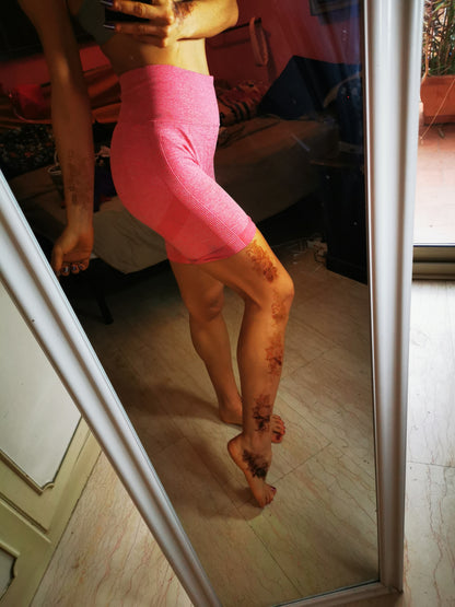 Sport sexy leggings Pink lady peach