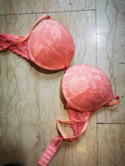Reggiseno pizzo Pink Rose