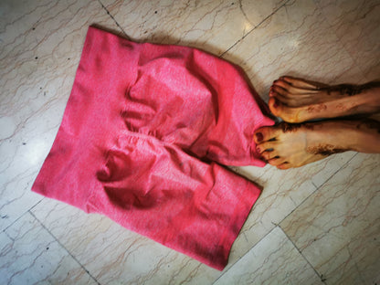 Sport sexy leggings Pink lady peach