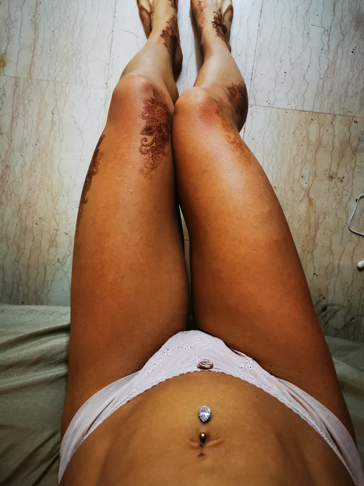 Mutandine rosé perizoma